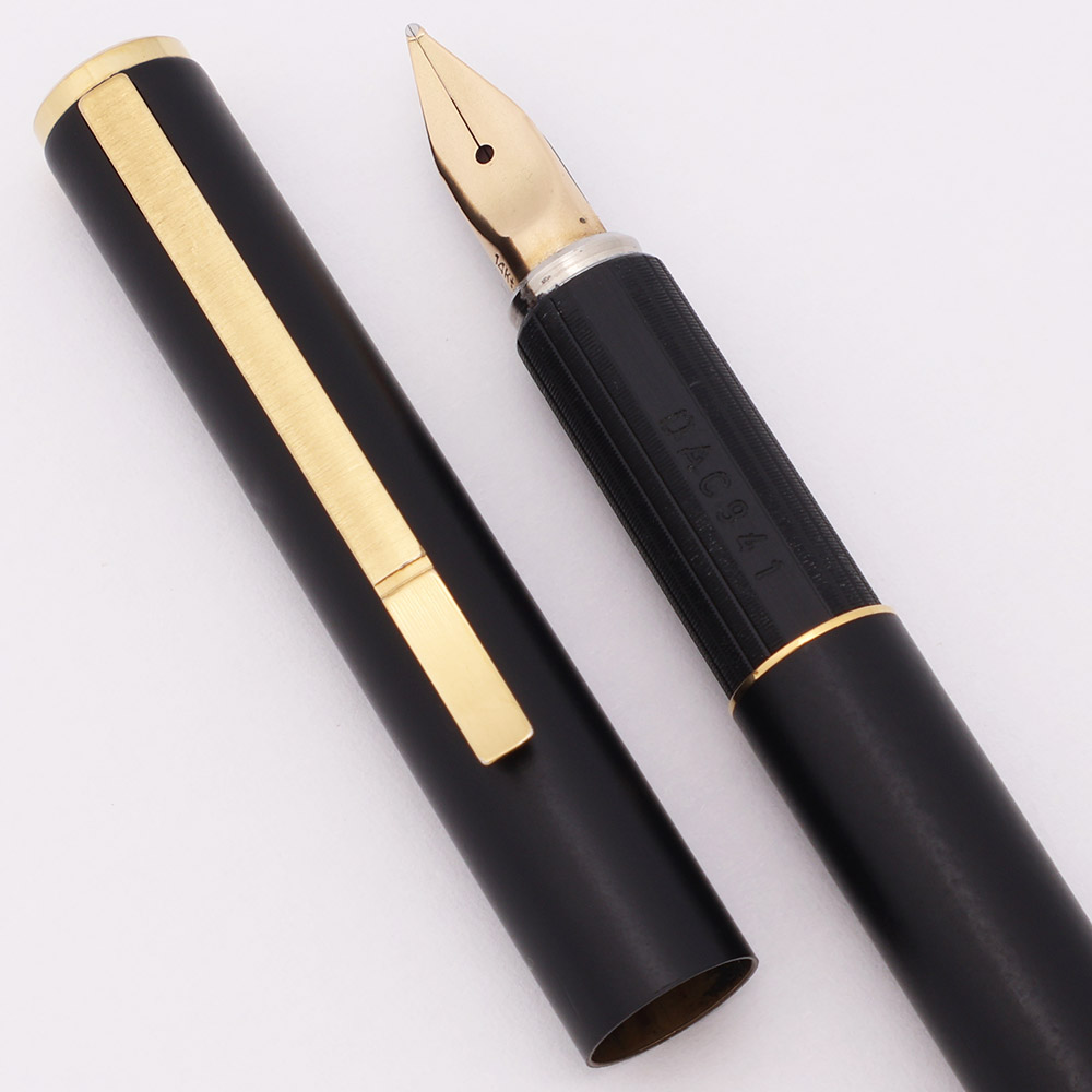 ☆期間特価！ヴィンテージ品【AURORA社 Hastil2000jet 万年筆】 Aurora Hastil Fountain Pen (1970s Edition) - 